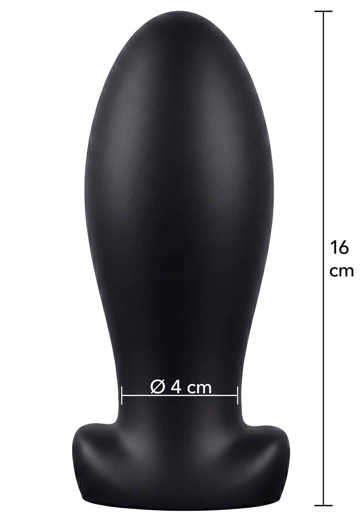Plug anale pesante L nero